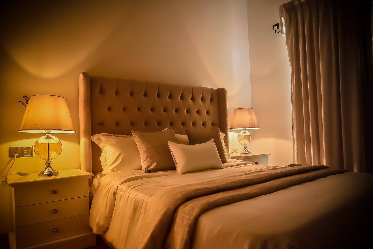 Modern interior design in duplex penthouse Sri Lanka